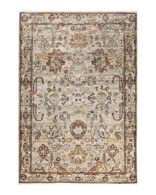 Serapi, One-of-a-Kind Hand-Knotted Area Rug  - Brown, 4' 0" x 5' 10"