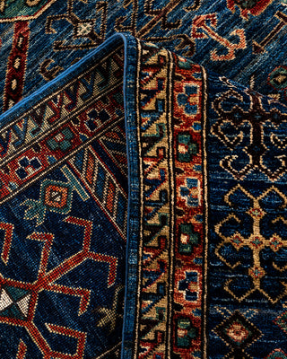 Serapi, One-of-a-Kind Hand-Knotted Area Rug  - Light Blue, 9' 1" x 11' 10"