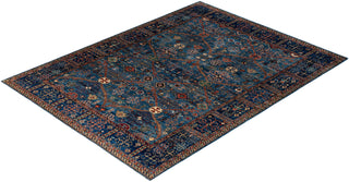 Serapi, One-of-a-Kind Hand-Knotted Area Rug  - Light Blue, 9' 1" x 11' 10"