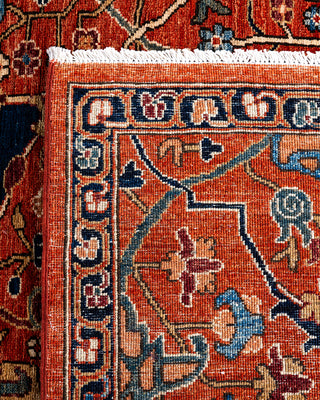 Serapi, One-of-a-Kind Hand-Knotted Area Rug  - Red, 9' 0" x 12' 1"