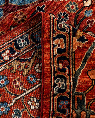 Serapi, One-of-a-Kind Hand-Knotted Area Rug  - Red, 9' 0" x 12' 1"