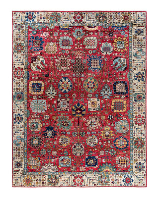 Serapi, One-of-a-Kind Hand-Knotted Area Rug  - Pink, 9' 0" x 11' 10"