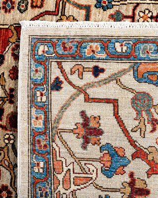 Serapi, One-of-a-Kind Hand-Knotted Area Rug  - Ivory, 8' 11" x 11' 9"