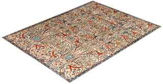 Serapi, One-of-a-Kind Hand-Knotted Area Rug  - Ivory, 8' 11" x 11' 9"