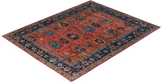 Serapi, One-of-a-Kind Hand-Knotted Area Rug  - Red, 8' 2" x 10' 4"