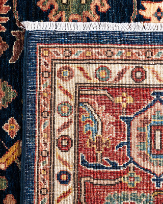 Serapi, One-of-a-Kind Hand-Knotted Area Rug  - Blue, 8' 1" x 9' 9"