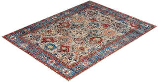 Traditional Serapi Wool Hand Knotted Gray Area Rug 9' 0" x 11' 9"