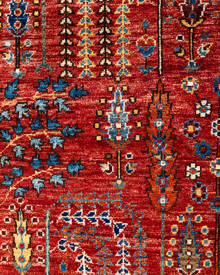 Traditional Serapi Wool Hand Knotted Red Area Rug 8' 11" x 12' 0"
