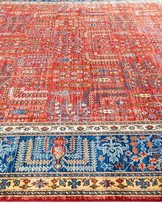 Traditional Serapi Wool Hand Knotted Red Area Rug 8' 11" x 12' 0"