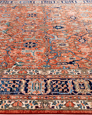 Traditional Serapi Wool Hand Knotted Red Area Rug 8' 1" x 10' 5"