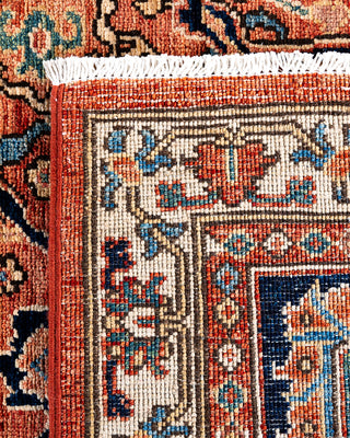 Traditional Serapi Wool Hand Knotted Red Area Rug 8' 1" x 10' 5"