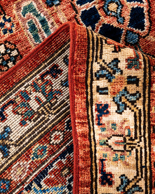 Traditional Serapi Wool Hand Knotted Red Area Rug 8' 1" x 10' 5"