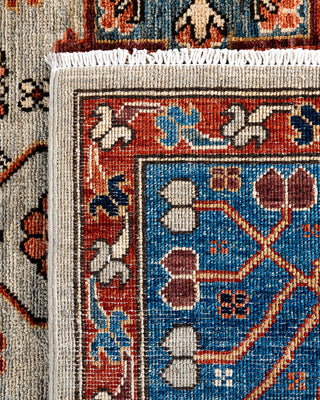 Traditional Serapi Wool Hand Knotted Gray Area Rug 8' 3" x 10' 0"