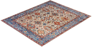 Traditional Serapi Wool Hand Knotted Gray Area Rug 8' 3" x 10' 0"
