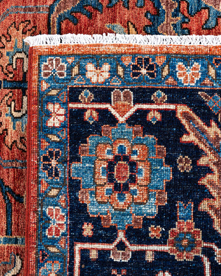 Traditional Serapi Wool Hand Knotted Red Area Rug 8' 0" x 10' 0"
