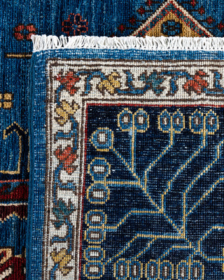 Traditional Serapi Wool Hand Knotted Light Blue Area Rug 8' 0" x 10' 3"