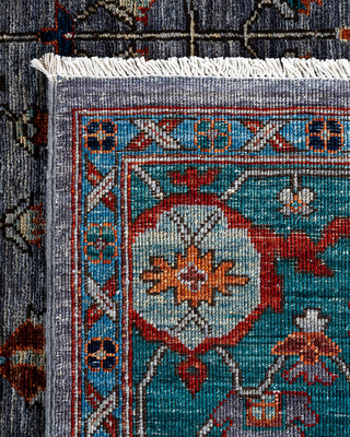 Traditional Serapi Wool Hand Knotted Gray Area Rug 5' 11" x 9' 0"
