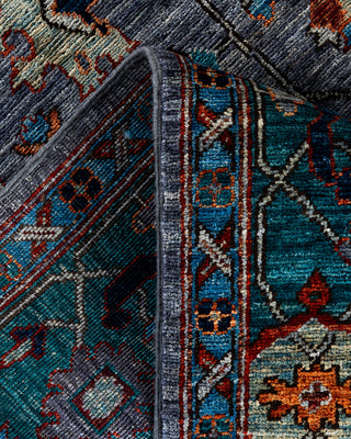 Traditional Serapi Wool Hand Knotted Gray Area Rug 5' 11" x 9' 0"