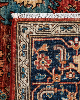 Traditional Serapi Wool Hand Knotted Red Area Rug 6' 3" x 9' 2"