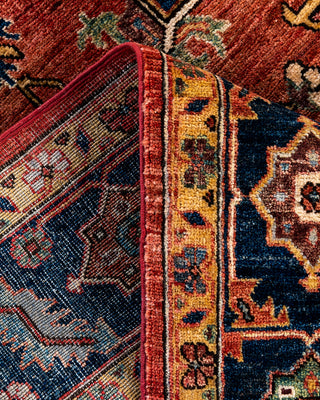 Traditional Serapi Wool Hand Knotted Red Area Rug 6' 0" x 9' 5"