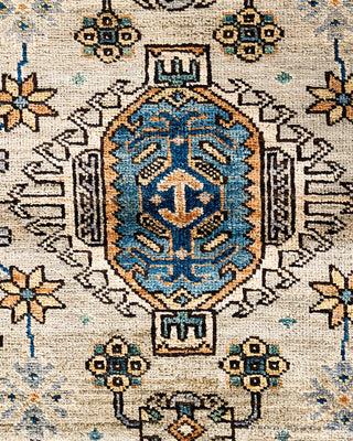 Traditional Serapi Wool Hand Knotted Beige Area Rug 2' 9" x 9' 8"