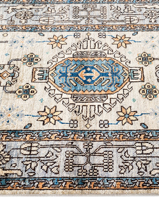 Traditional Serapi Wool Hand Knotted Beige Area Rug 2' 9" x 9' 8"