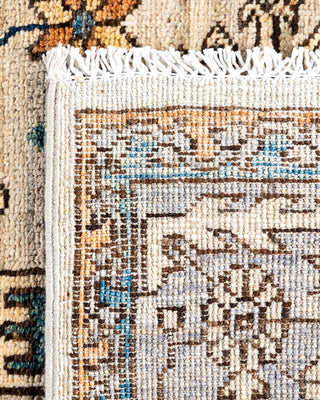 Traditional Serapi Wool Hand Knotted Beige Area Rug 2' 9" x 9' 8"