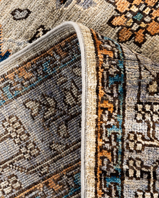 Traditional Serapi Wool Hand Knotted Beige Area Rug 2' 9" x 9' 8"