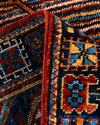Traditional Serapi Wool Hand Knotted Red Area Rug 2' 10" x 7' 9"