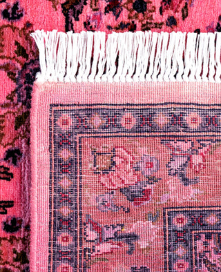 Fine Vibrance, One-of-a-Kind Hand-Knotted Area Rug  - Pink, 2' 8" x 10' 0"