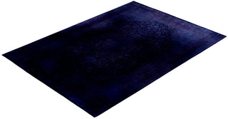 Overdyed One-of-a-Kind Wool Purple Area Rug 10' 0" x 14' 0"