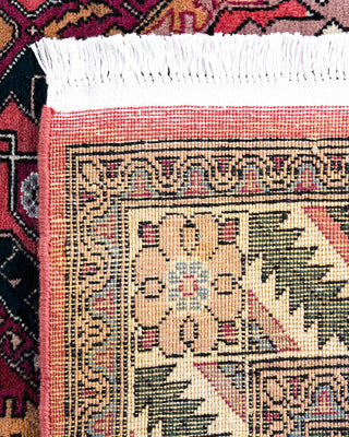 Traditional Hand-Knotted Red Area Rug 4' 0" x 6' 6"