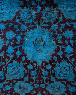 Fine Vibrance, One-of-a-Kind Hand-Knotted Area Rug  - Blue, 8' 4" x 10' 5"