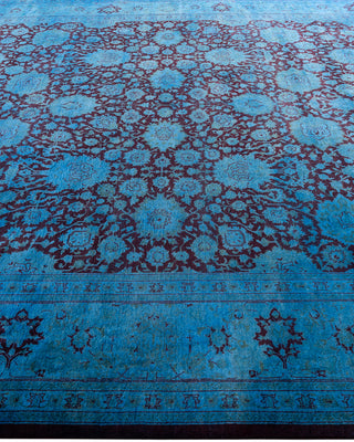 Fine Vibrance, One-of-a-Kind Hand-Knotted Area Rug  - Blue, 8' 4" x 10' 5"