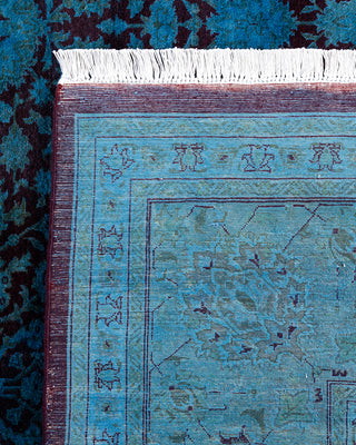 Fine Vibrance, One-of-a-Kind Hand-Knotted Area Rug  - Blue, 8' 4" x 10' 5"