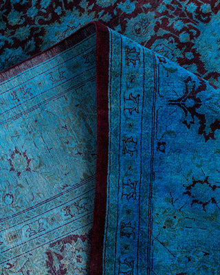 Fine Vibrance, One-of-a-Kind Hand-Knotted Area Rug  - Blue, 8' 4" x 10' 5"