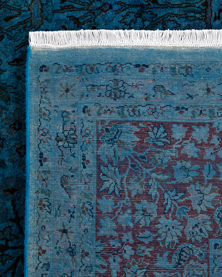 Fine Vibrance, One-of-a-Kind Hand-Knotted Area Rug  - Blue, 8' 1" x 10' 3"