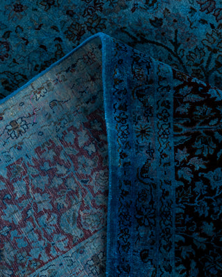 Fine Vibrance, One-of-a-Kind Hand-Knotted Area Rug  - Blue, 8' 1" x 10' 3"