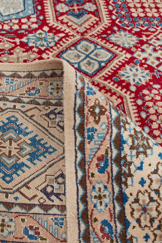 Authentic Persian Nain Hand Knotted Wool Ivory Area Rug 8' 0" x 12' 9"