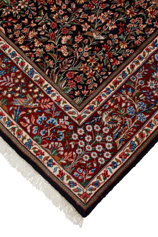 Authentic Persian Kerman Hand Knotted Wool Red Area Rug 6' 2" x 8' 9"