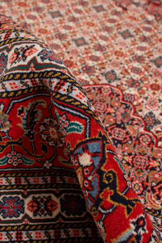 Authentic Persian Tabriz Hand Knotted Wool Blue Area Rug 7' 0" x 10' 7"