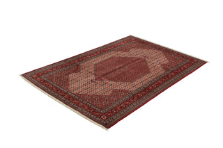 Authentic Persian Tabriz Hand Knotted Wool Blue Area Rug 7' 0" x 10' 7"