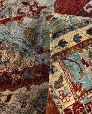Traditional Patchwork Wool Hand Knotted Multi Area Rug 9' 0" x 12' 0"