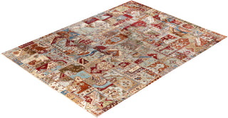 Traditional Patchwork Wool Hand Knotted Multi Area Rug 9' 0" x 12' 0"