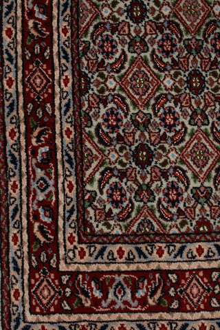 Authentic Persian Mood Hand Knotted Wool Black Runner 2' 4" x 9' 5"