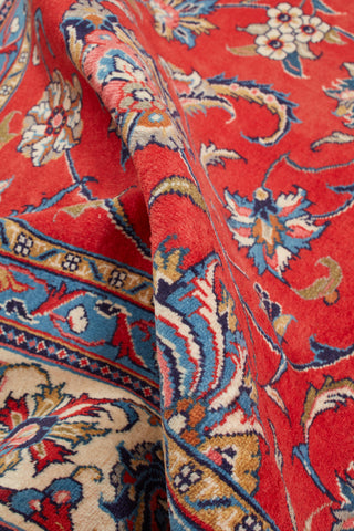 Authentic Persian Saroogh Hand Knotted Wool Ivory Area Rug 8' 6" x 11' 8"