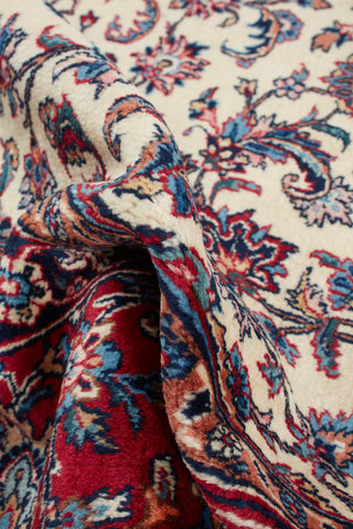 Authentic Persian Lavar Kerman Hand Knotted Wool Blue Area Rug 8' 3" x 11' 4"