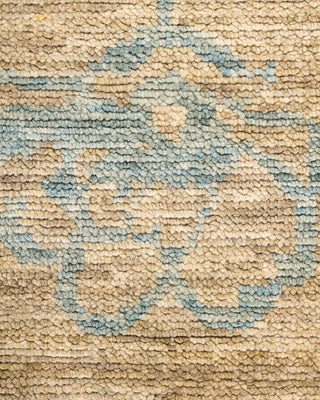 Contemporary Modern Hand Knotted Abstract Wool Brown Area Rug 8' 2" x 10' 1"