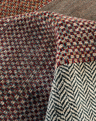 Bohemian Gabbeh Hand Knotted Geometric Wool Green Area Rug 9' 1" x 12' 4"