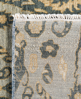 Contemporary Floral Wool Hand Knotted Gray Area Rug 8' 1" x 10' 3"